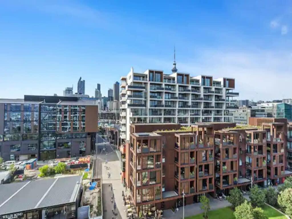 Modern One Bedroom Apartment In Wynyard Quarter Auckland Buitenkant foto